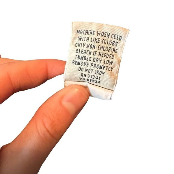 L.L. Bean blue plaid fleece lined shirt. Size xxs - Picture 5 of 10